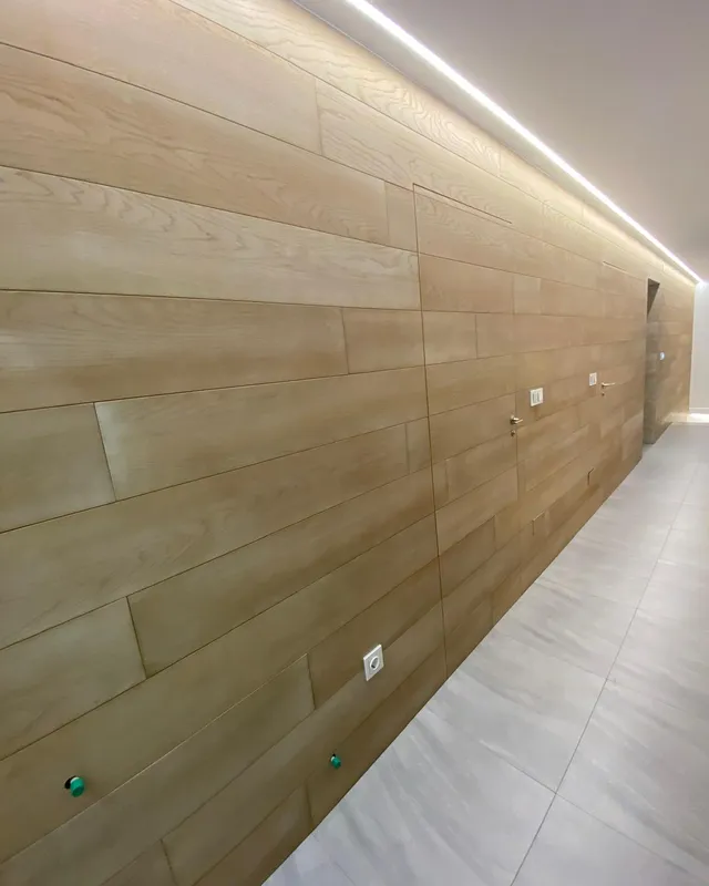 Vestidor forrado en fresno